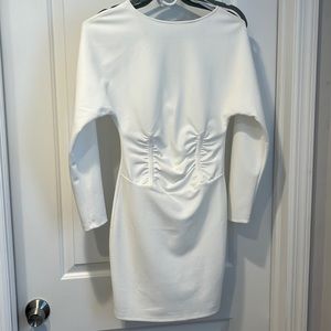 NWT Topshop white fitted dress